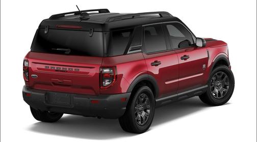 Ruby Red Metallic Tinted Clearcoat 2026 Ford Bronco Sport Big Bend