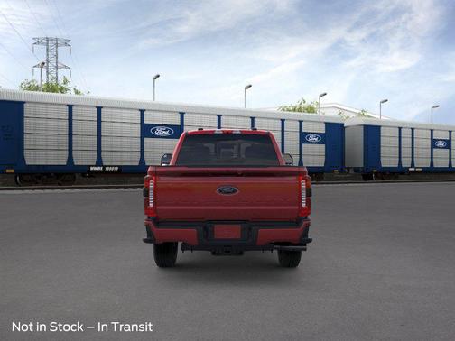 Red 2026 Ford F-250 Lariat