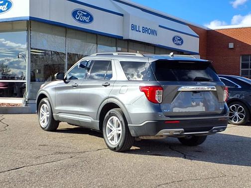 Carbonized Gray Metallic 2024 Ford Explorer XLT