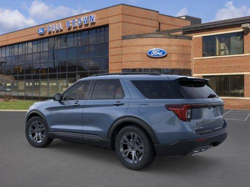 Vapor Blue Metallic 2026 Ford Explorer Active