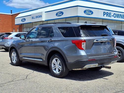 Carbonized Gray Metallic 2023 Ford Explorer XLT