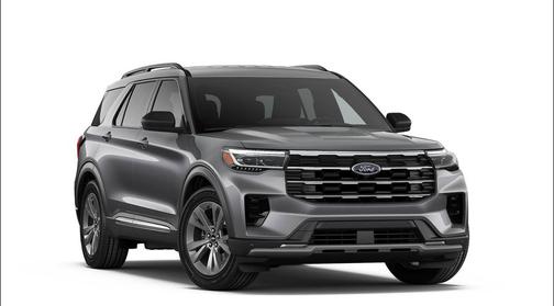 Carbonized Gray Metallic 2026 Ford Explorer Active
