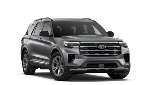Carbonized Gray Metallic 2026 Ford Explorer Active