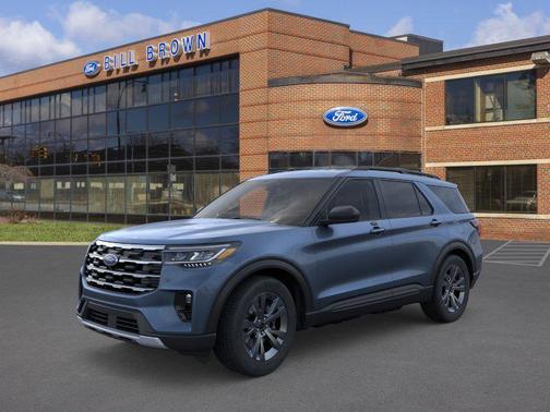 Vapor Blue Metallic 2026 Ford Explorer Active