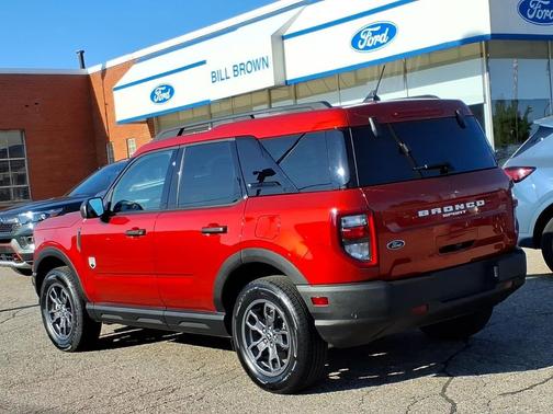 Hot Pepper Red Metallic Tinted Clearcoat 2024 Ford Bronco Sport Big Bend