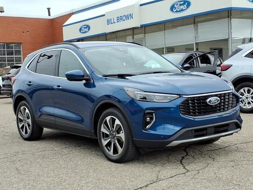 Blue 2023 Ford Escape Platinum