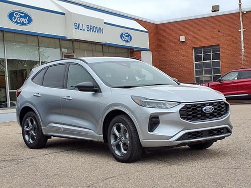 Iconic Silver Metallic 2024 Ford Escape ST-Line