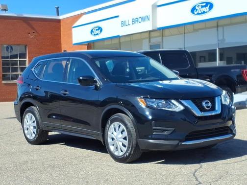 Magnetic Black 2017 Nissan Rogue S