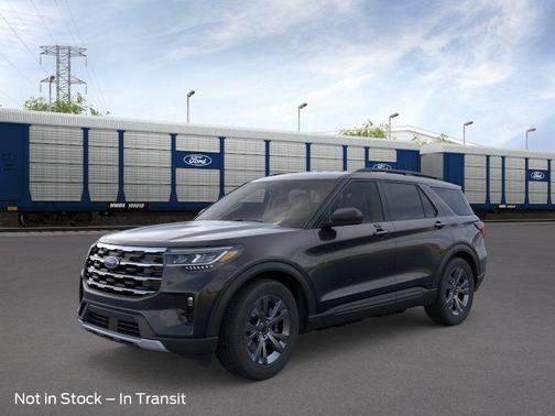 Agate Black Metallic 2026 Ford Explorer Active