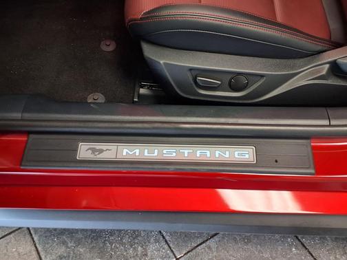Red 2024 Ford Mustang EcoBoost Premium
