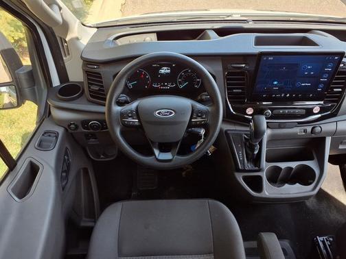 Oxford White 2023 Ford Transit-350 XLT
