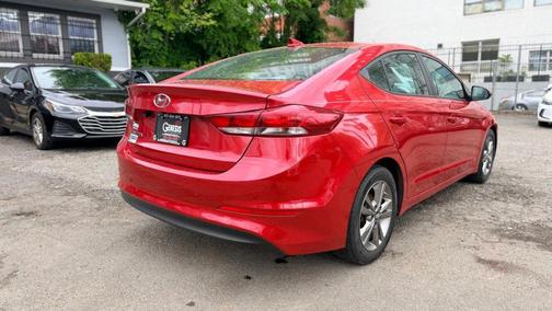 Scarlet Red 2018 Hyundai ELANTRA SEL