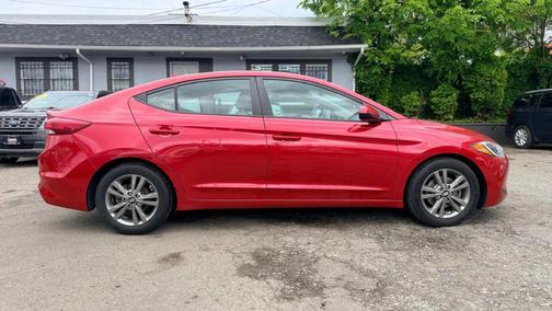 Scarlet Red 2018 Hyundai ELANTRA SEL