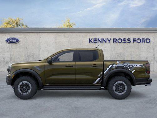 Shelter Green Metallic 2026 Ford Ranger Raptor