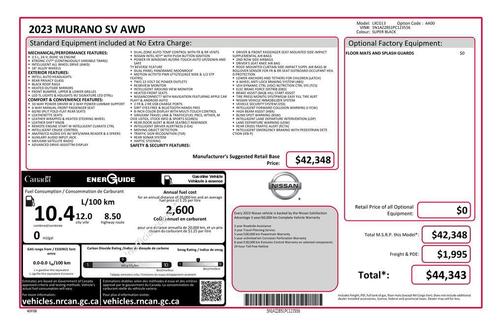 2023 Nissan Murano SV Intelligent AWD