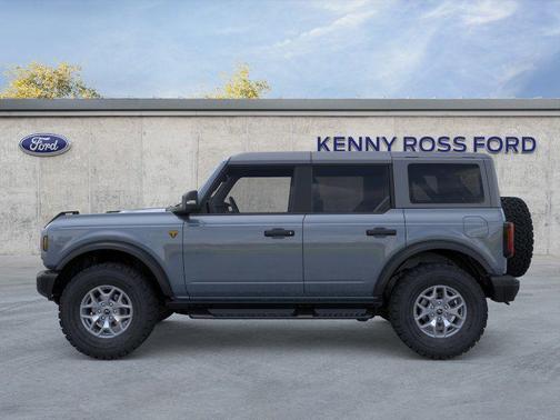 Azure Gray Metallic Tri-Coat 2025 Ford Bronco Badlands