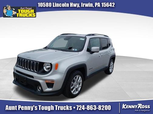 Glacier Metallic Clearcoat 2021 Jeep Renegade Latitude