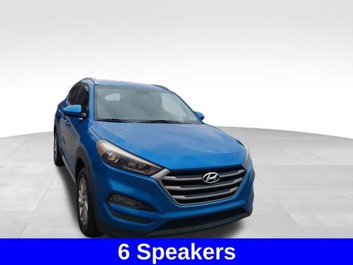 Light Blue 2018 Hyundai TUCSON SEL