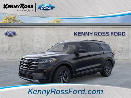 Agate Black Metallic 2026 Ford Explorer Active
