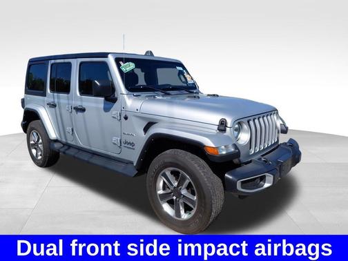Silver Zynith Clearcoat 2022 Jeep Wrangler Unlimited Sahara
