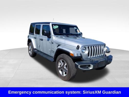 Silver Zynith Clearcoat 2022 Jeep Wrangler Unlimited Sahara