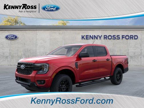 Ruby Red Metallic Tinted Clearcoat 2025 Ford Ranger XLT
