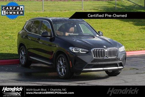 Black Sapphire Metallic 2024 BMW X3 xDrive30i