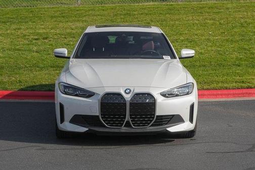 Mineral White Metallic 2023 BMW i4 Gran Coupe eDrive35
