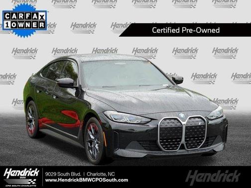Black Sapphire Metallic 2023 BMW i4 Gran Coupe eDrive40