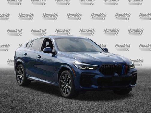 Phytonic Blue Metallic 2022 BMW X6 xDrive40i