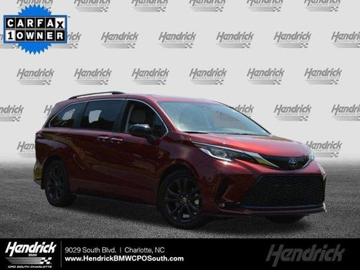 Ruby Flare Pearl 2022 Toyota Sienna XSE 7 Passenger