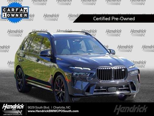 Black Sapphire Metallic 2024 BMW X7 M60i