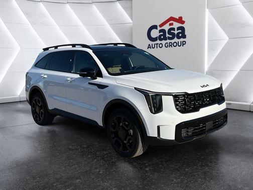 White Pearl 2026 Kia Sorento X-Line SX Prestige