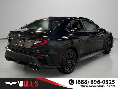 Crystal Black Silica 2022 Subaru WRX Limited