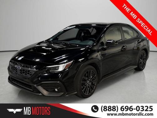 Crystal Black Silica 2022 Subaru WRX Limited
