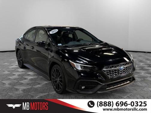 Crystal Black Silica 2022 Subaru WRX Limited