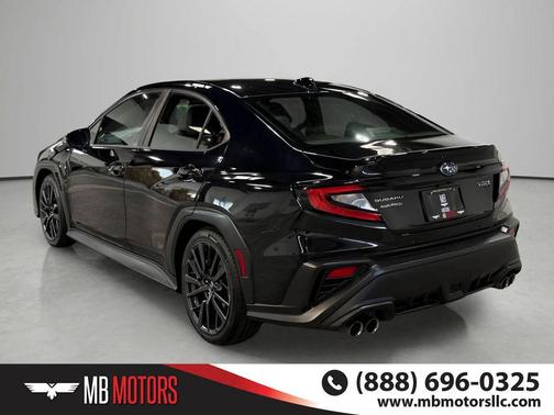 Crystal Black Silica 2022 Subaru WRX Limited