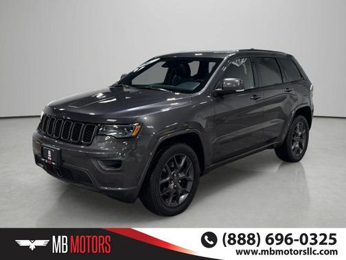 Granite Crystal Metallic 2021 Jeep Grand Cherokee 80th Anniversary Edition