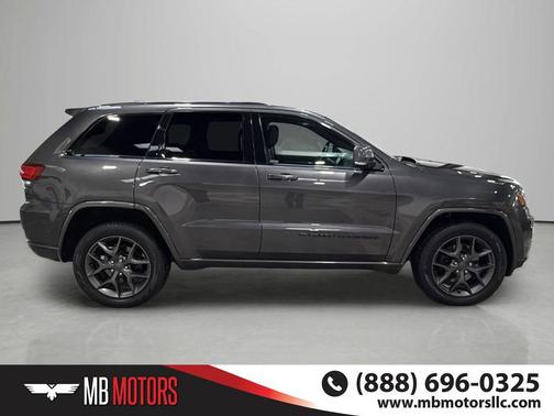 Granite Crystal Metallic 2021 Jeep Grand Cherokee 80th Anniversary Edition