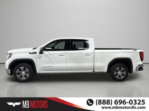Summit White 2022 GMC Sierra 1500 SLE