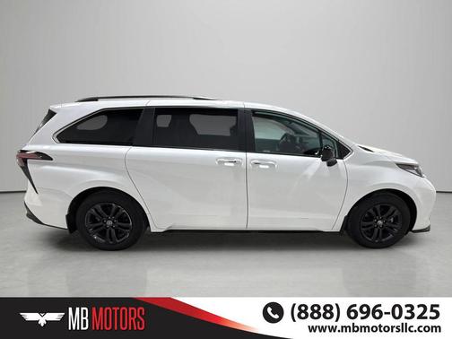 White 2024 Toyota Sienna XSE 7 Passenger