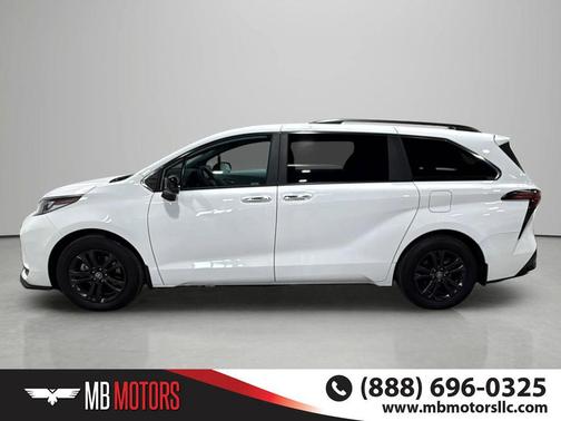 White 2024 Toyota Sienna XSE 7 Passenger