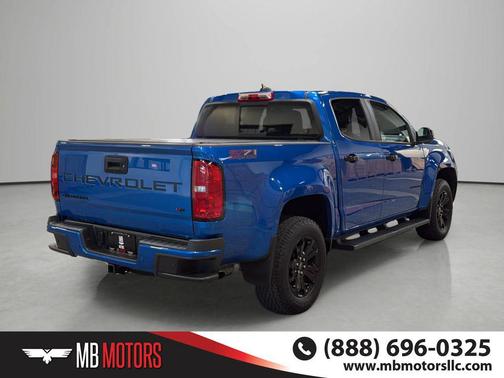 Bright Blue Metallic 2022 Chevrolet Colorado Z71