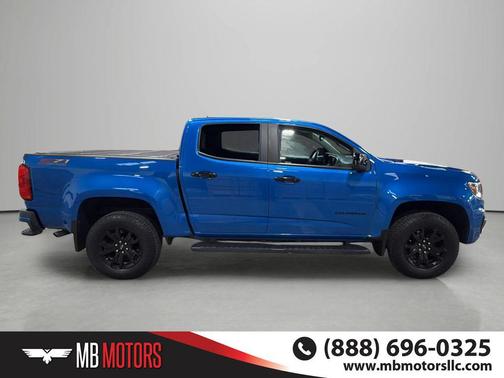 Bright Blue Metallic 2022 Chevrolet Colorado Z71