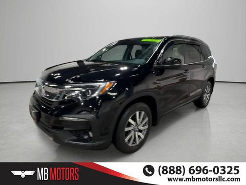 Crystal Black Pearl 2021 Honda Pilot AWD Black Edition