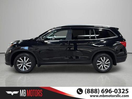 Crystal Black Pearl 2021 Honda Pilot AWD Black Edition