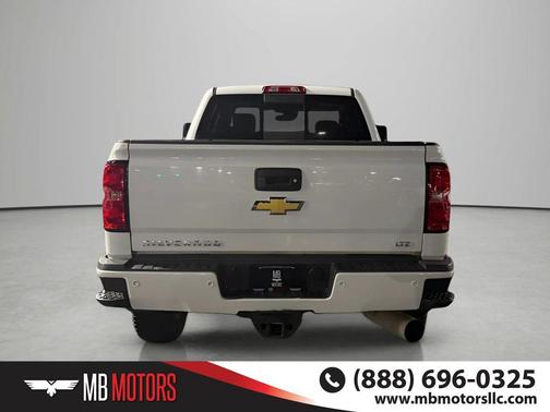 White 2018 Chevrolet Silverado 3500 LTZ