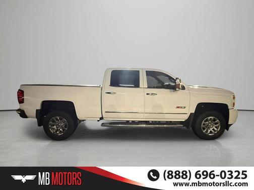 White 2018 Chevrolet Silverado 3500 LTZ