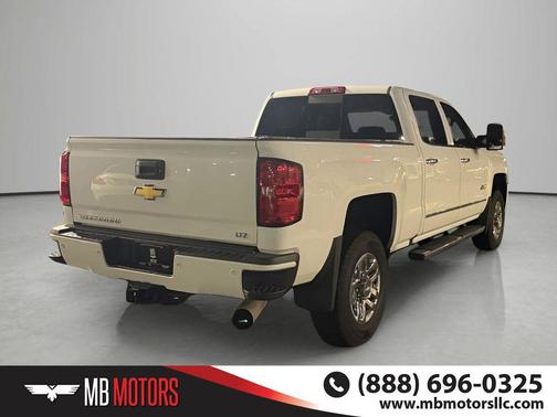 White 2018 Chevrolet Silverado 3500 LTZ