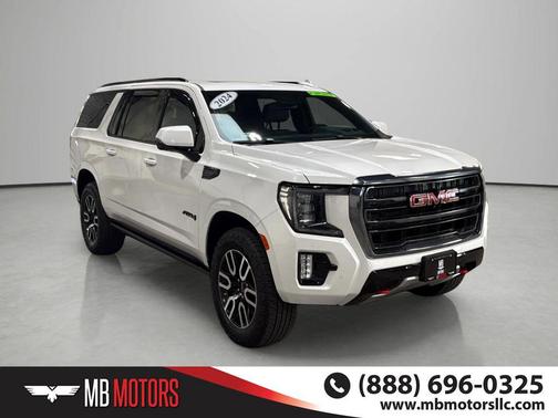 White 2024 GMC Yukon XL AT4
